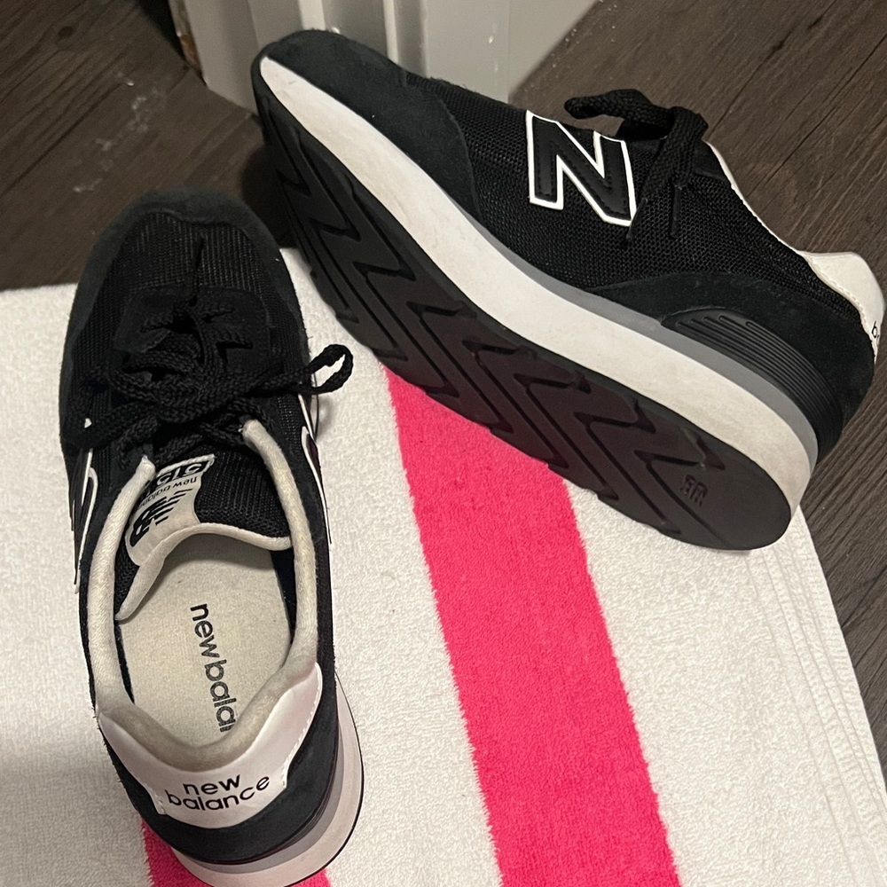 New Balance 515H Platform Classic Black and White Shoes Size 10 - Women’s - Picture 4 of 6